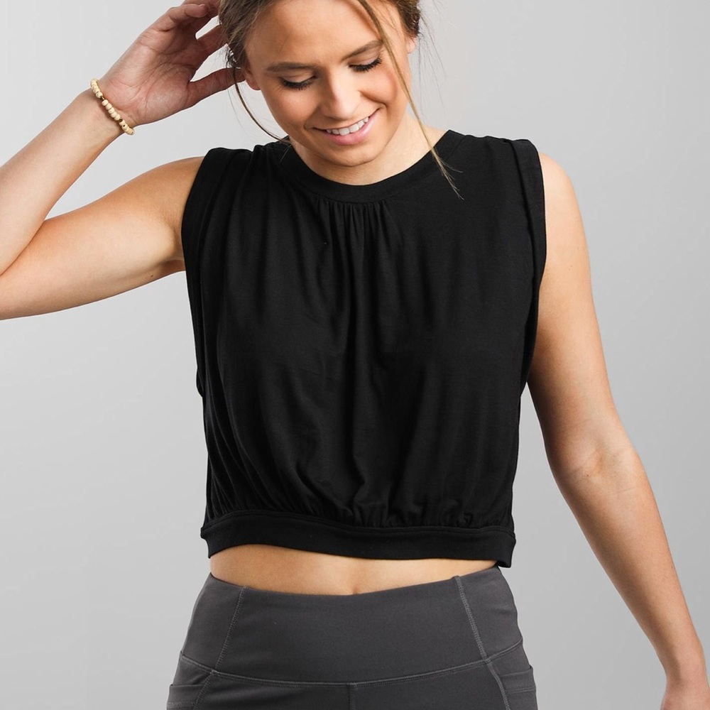 Free People Toss Up Cropped Top sz S
